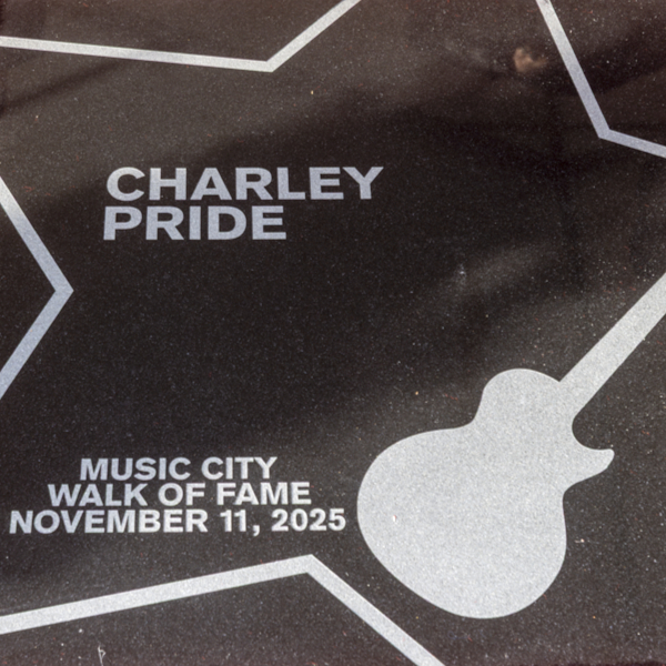 Charley's star on Walk of Fame